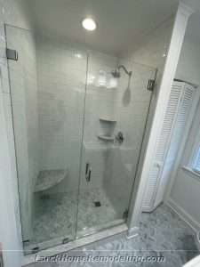 Pine St. hall bathroom. After